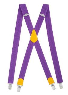 Herrenhosenträger Form X 2 5cm breit 120cm lang 2 Regulatoren 4 haltbare Metall